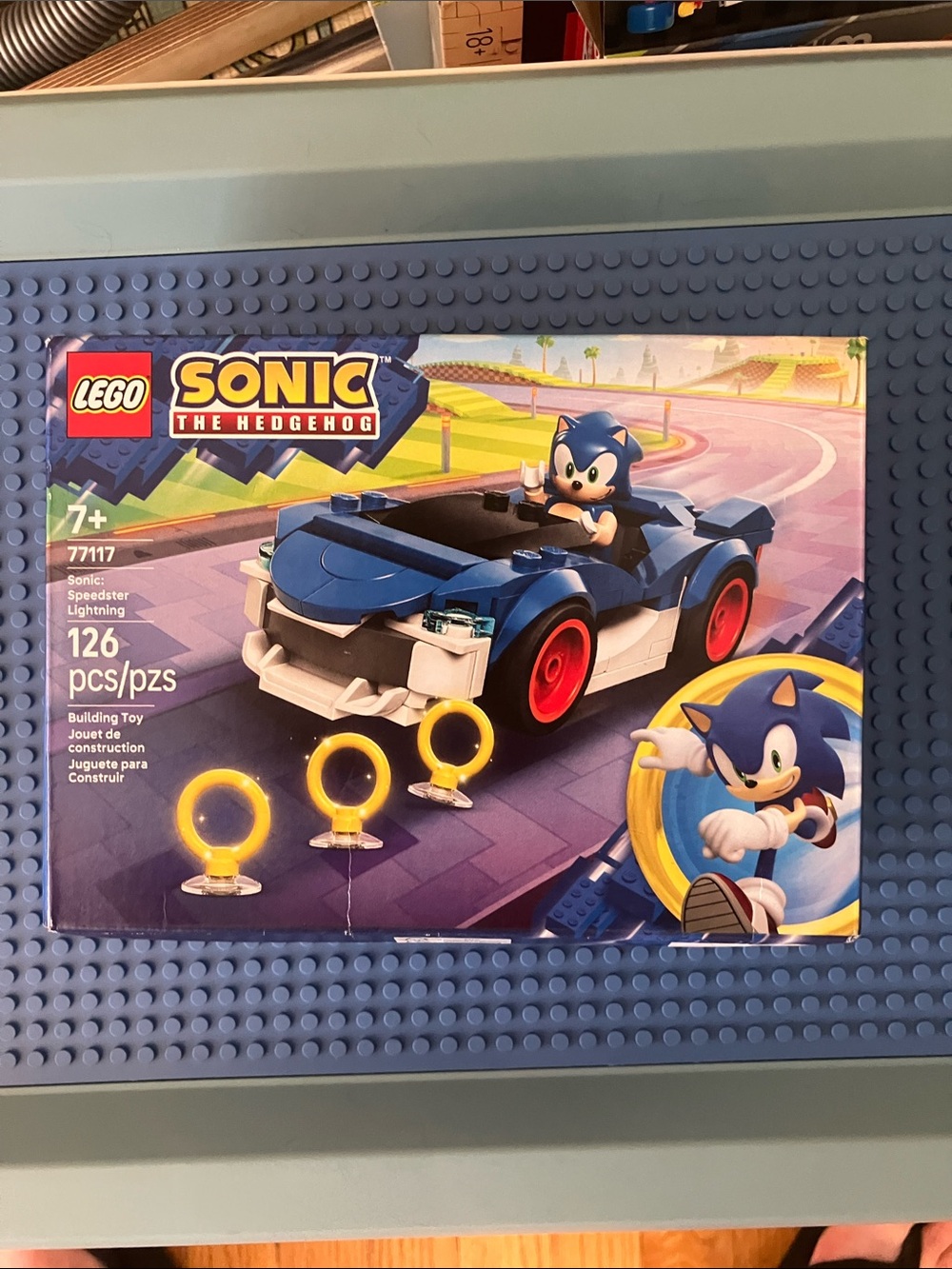 LEGO Sonic The Hedgehog Blue and Red Speedster Set